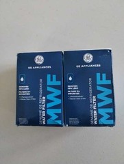 GE Appliances MWF Genuine Refrigerator Water Filter 2 Pack OEM New