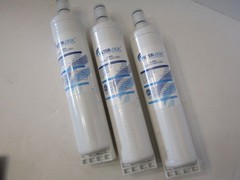 NEW 3 PK FILTER LOGIC WATER FILTER FITS WHIRLPOOL 4396508, 4396510