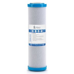 Coconut Shell CTO, Cyst Carbon Block Drinking Water Filter, 2.5 x 10, 0.5 Micron