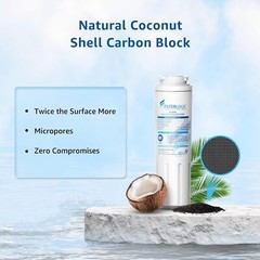 Lead-Free Water Filter 3-Pack Compatible with EveryDrop, Whirlpool & Kenmore