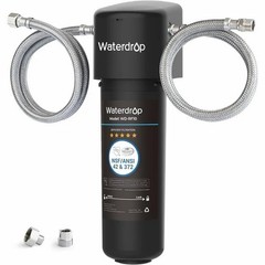 Waterdrop 10UA Under Sink Water Filter System,8K Gallons High Chlorine Reduction