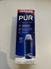 PUR MAX•ION-Replacement-Water Pitcher Filter-Sealed In Box-Lead Reduction-NIP