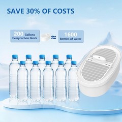 UAMIGYU Filter for Waterdrop® WD-PF-01A Plus, Reduces PFOA/PFOS, Chlorine, wi…