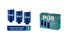 PUR PLUS 3-pack / Faucet Mount RF-9999 Replacement Filters / NEW SEALED