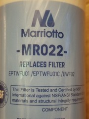Marriotto MR022 Replacement Water Filter – Pack Of 3 –