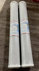 2 PUROFLO 91400/N 2.5″X20″ Activated Carbon Block Water Filter Cartridge New