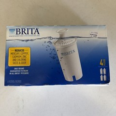 Brita Standard Replacement Filters For Brita Water Pitchers 4 Pack NEW IN BOX