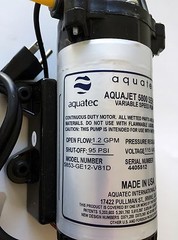 AQUATEC 5853 SERIES RO VARIABLE SPEED PUMP 115VAC 5853-GE12-V81D