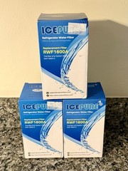 Icepure Refrigerator Water Filter RWF1600A 3 Pack