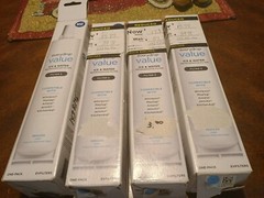 Lot of 4 EveryDrop Ice & Water Refrigerator Filter EVFILTER5 PWF-NL240V