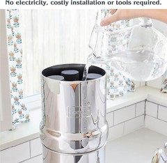 Brand New Royal Berkey System 3.25 Gal w/2 BB92 Black Filters, Authorized Dealer