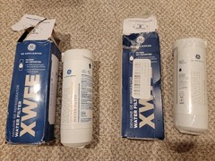 2 PACK GE XWFE Replacment Refrigerator Water Filter Without Chip READ