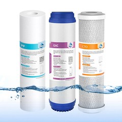Pre 3-Stage RO Water Filter Whole House Reverse Osmosis System for iSpring GE