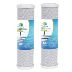 2 Pack 5 Micron Carbon Block Water Filter Cartridges – Removes Bad Taste & Odor