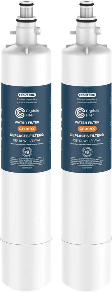 GE RPWFE Replacement Water Filter 2-Pack, Compatible with Multiple Models