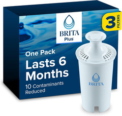 plus Water Filter, Bpa-Free, High-Density Replacement Filter for Pitchers and…