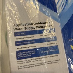 3 Pack ICEPURE RWF0500A Refrigerator Water Filter Replacement for 9010 filter