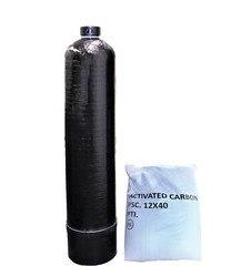Whole House Water Filter Granular Activated Carbon GAC 1.5 Cu Ft In/Out NSF