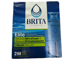 Brita Longlast Replacement Filters for Pitchers Dispensers – 2 Count