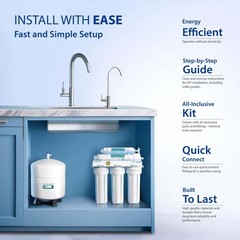 APEC Water Systems ROES-50 Essence Series Top Tier 5-Stage WQA Certified Ultr…