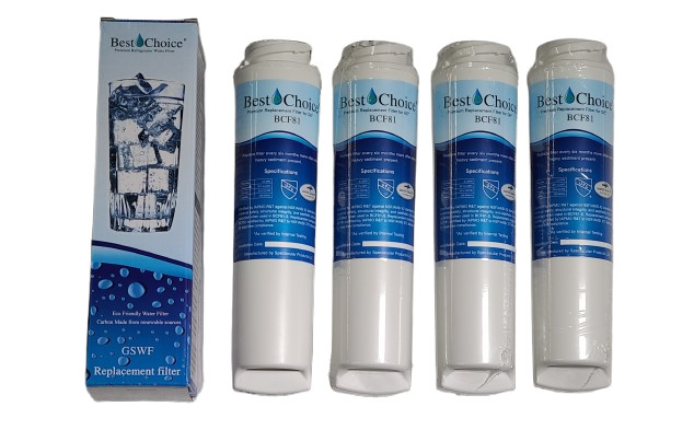 Best Choice BCF81 Fits GE GSWF Refrigerator Water Filter NEW 4 PK