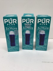 PUR Plus PPF951K 3x Lead Reduction Water Pitcher Replacement Filter Lot 3 🔥