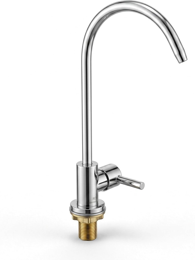 1/4» RO Water Filter Faucet,Stainless Steel Drinking Water Faucet for Reverse O