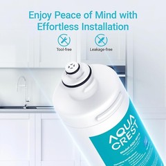 AQUA CREST OCS2 Under Sink Water Filter,Fits Everpure 2CB5, 2H-L