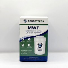FOURSTEPSS MWF Refrigerator Water Filter Compatible with Select GE Fridges