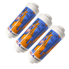 Omnipure K2355-CC Inline DI Resin 6×2 DI Mixbed Filter Elbow 3/8″ FPT