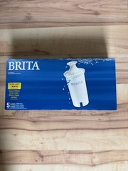 Brita 5 Pack Pitcher Standard Replacement Filters New in box