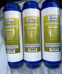 iSpring Carbon Filter Model FG15 10”Lx2.5”Granular Activated-New Sealed Lot Of 3