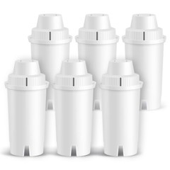 JFC002 Replacement for Brita Longlast Water Filter, 6PACK, Free Shipping