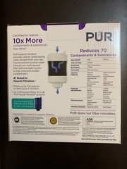 PUR Faucet Filtration System w/Filter White Model PFM150W Brand New