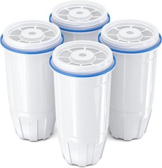 BOGDA 4-Pack Upgraded Water Filters for Zero Pitcher ZR-001