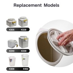 Replacement Compatible with Gamma2 Vittles Vault 9″ Lids, Pet Food 5 Gallon B…