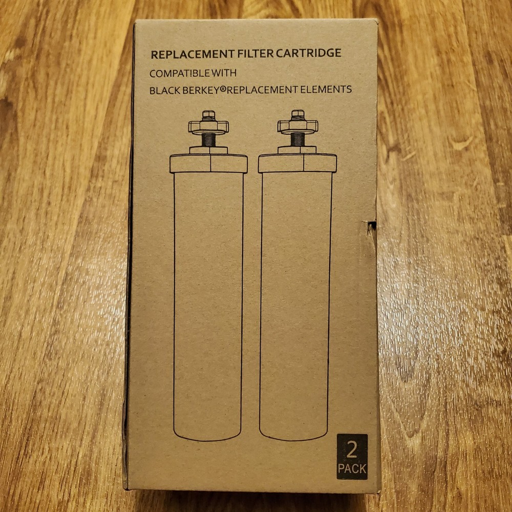 Water Filter Replacement for Berkey BB9-2 Water Filter Black Berkey Filters