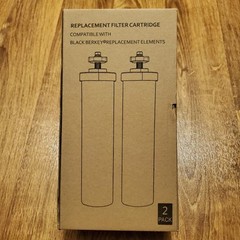 Water Filter Replacement for Berkey BB9-2 Water Filter Black Berkey Filters
