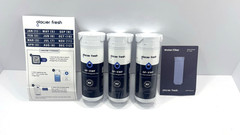 GLACIER FRESH XWF Replacement for GE XWF Refrigerator Water Filter Pack of 3