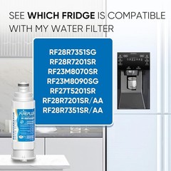 Samsung Water Filter Multi-Layer Filtration NSF Certified Reduces Chlorine Odor