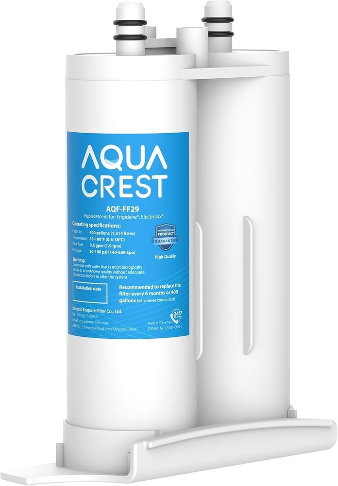 AQUA CREST Refrigerator Water Filter Replacement for Frigidaire® WF2CB®, 1 Pack