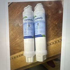 Cenmela CM1027 Refrigerator Water Filter 2-Pack 200 Gal Chlorine Taste/Odor