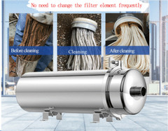 External Pressure PVDF Ultrafiltration Membrane Water Filter Purifier 1000L/h