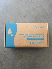 Waterdrop Spin Down Sediment Filter, Backwash Whole House Filter for Well Water