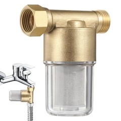 Garden Hose Sediment Filter, Inline Water Filter Washing, Machine Water Filte…