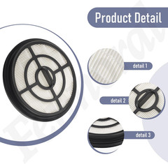 2Pack Replacement Filter 49-90-1963 Compatible with 18V 3 in 1 Backpack Vac Vacu
