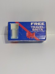 Brita Filter Travel Tumber Water Tumbler 6.75″ Vintage NIB Promotional Item