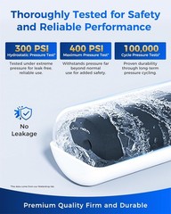 3 Pack Refrigerator Water Filter Compatible with Multiple Samsung Models