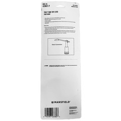 40 Left-Hand Front Mount Toilet Tank Lever – Compact 7-Inch ABS Arm – Fits Mo…