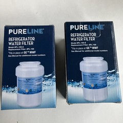 NEW Pureline PL-100 Refrigerator Water Filters Lot of 2 for GE MWF